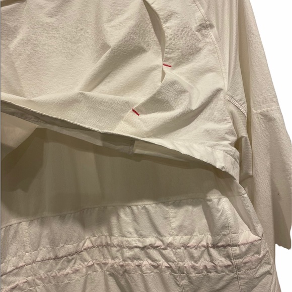 lululemon Run Jacket White/Pink Size 10 - Picture 10 of 12